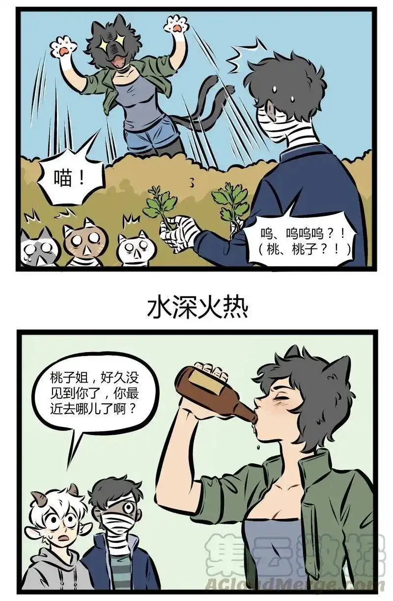 第134话猫咪总是在你停止找它的时候出现。-1031万圣街_h-分子互动（第2张）