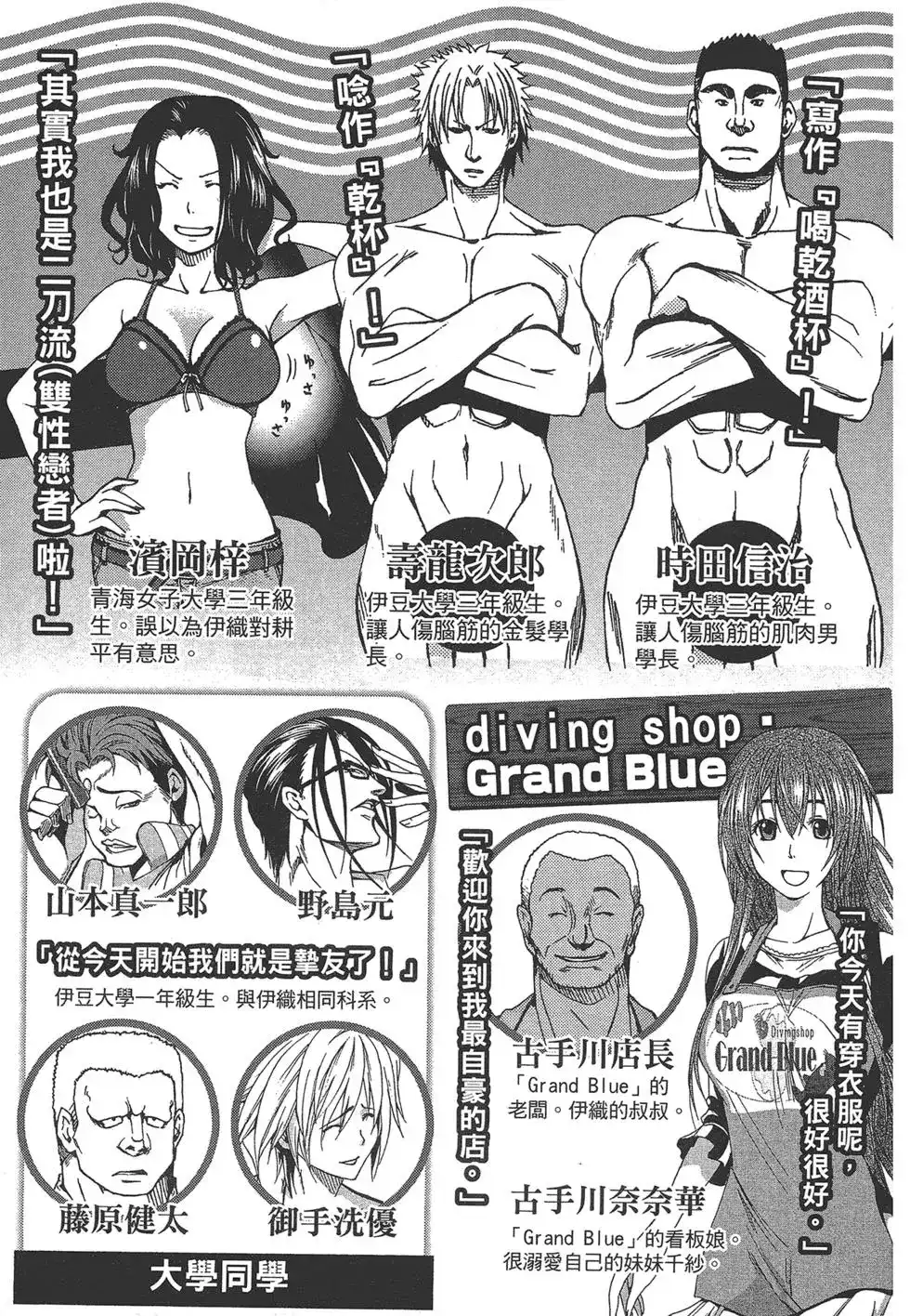 单行本第05卷-GRANDBLUE碧蓝之海-井上坚二 / 吉冈公威（第4张）