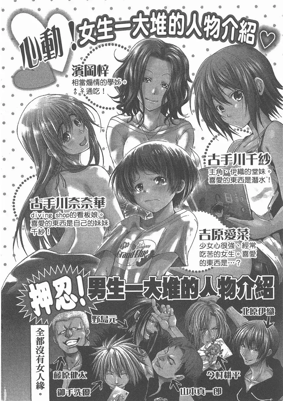 单行本第06卷-GRANDBLUE碧蓝之海-井上坚二 / 吉冈公威（第3张）