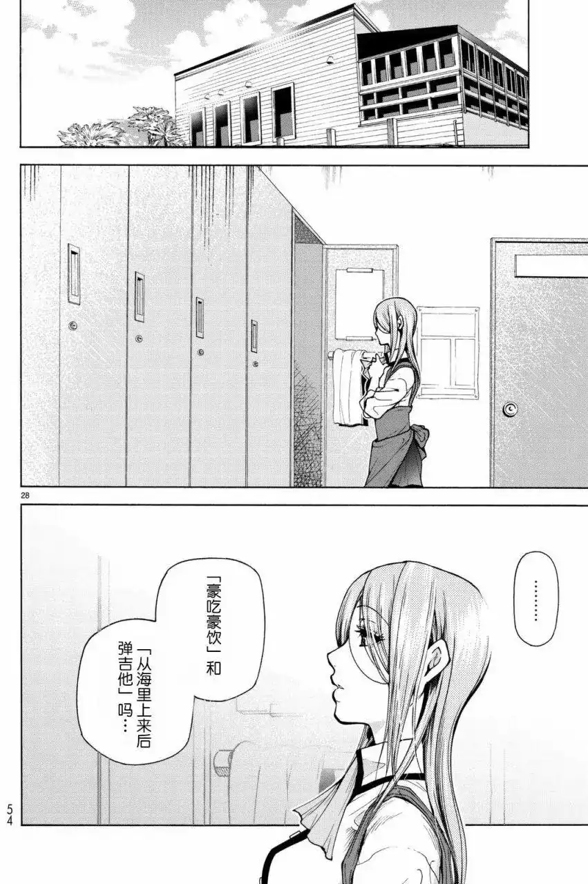 单话第37回-GRANDBLUE碧蓝之海-井上坚二 / 吉冈公威（第27张）