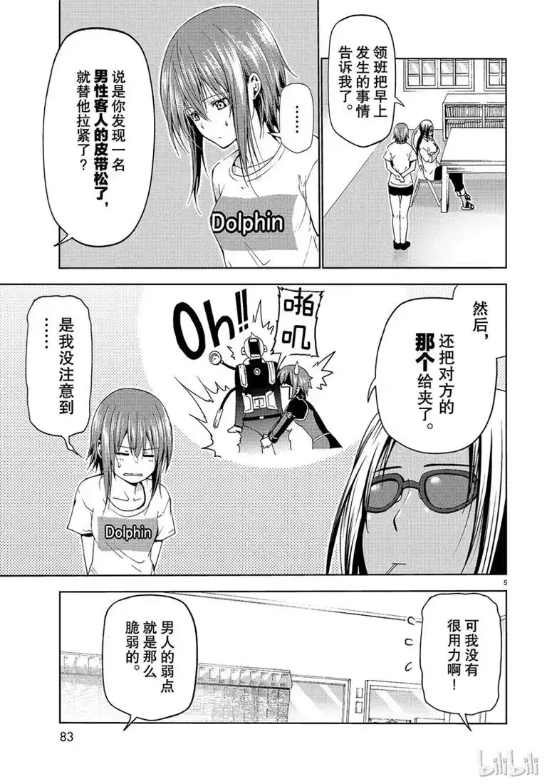 单话第55话女生夜聊-GRANDBLUE碧蓝之海-井上坚二 / 吉冈公威（第4张）