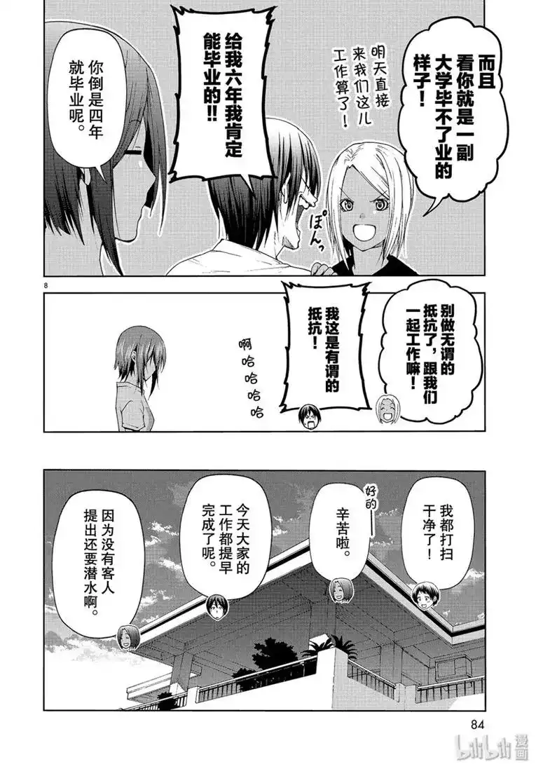 单话第56话FunDiving-GRANDBLUE碧蓝之海-井上坚二 / 吉冈公威（第7张）