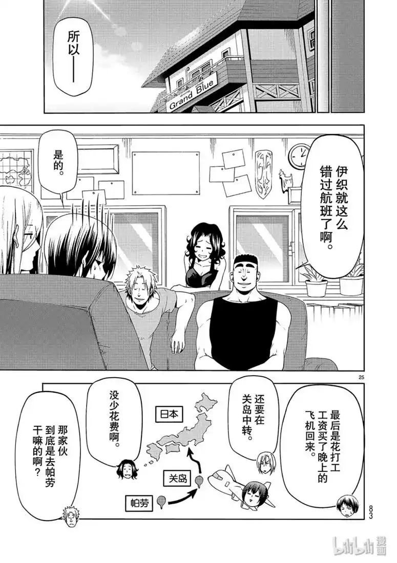 单话第57话-GRANDBLUE碧蓝之海-井上坚二 / 吉冈公威（第24张）