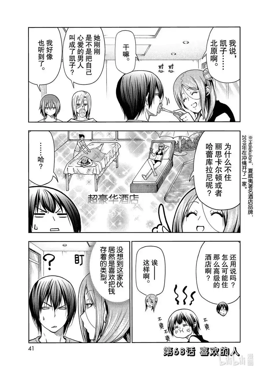 单话第68话喜欢的人-GRANDBLUE碧蓝之海-井上坚二 / 吉冈公威（第2张）