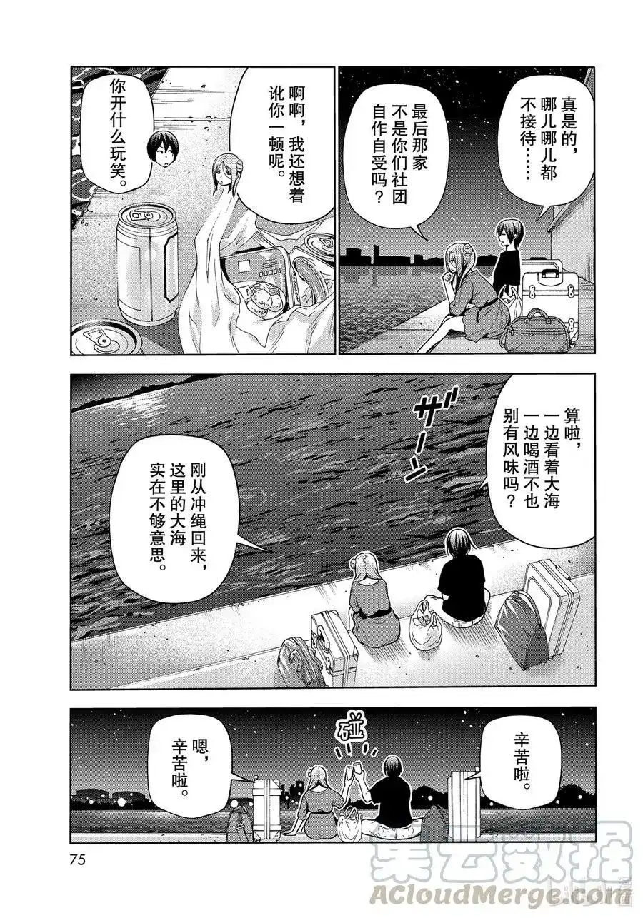 单话第69话回程的两人-GRANDBLUE碧蓝之海-井上坚二 / 吉冈公威（第36张）
