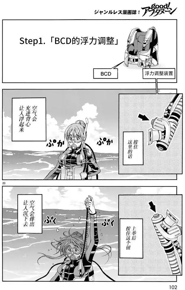 单话第17回-GRANDBLUE碧蓝之海-井上坚二 / 吉冈公威（第19张）