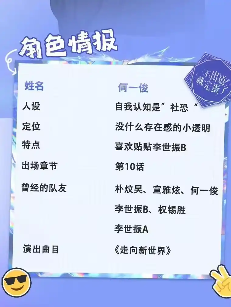 角色档案-不出道就完蛋了_h-jangjin,SOHEUN,DS.Back（第17张）