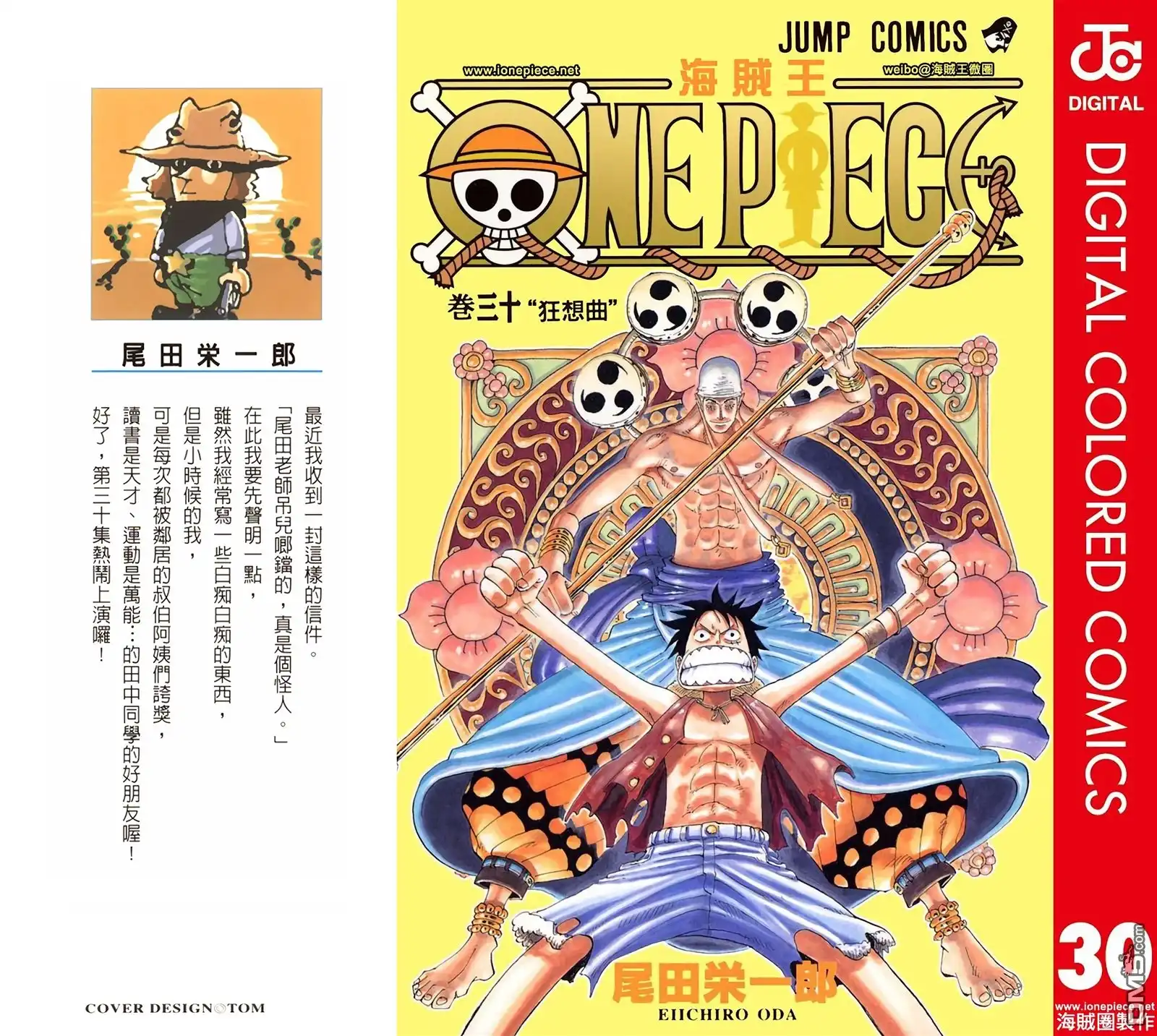 全彩版30卷-海贼王-尾田荣一郎（第1张）
