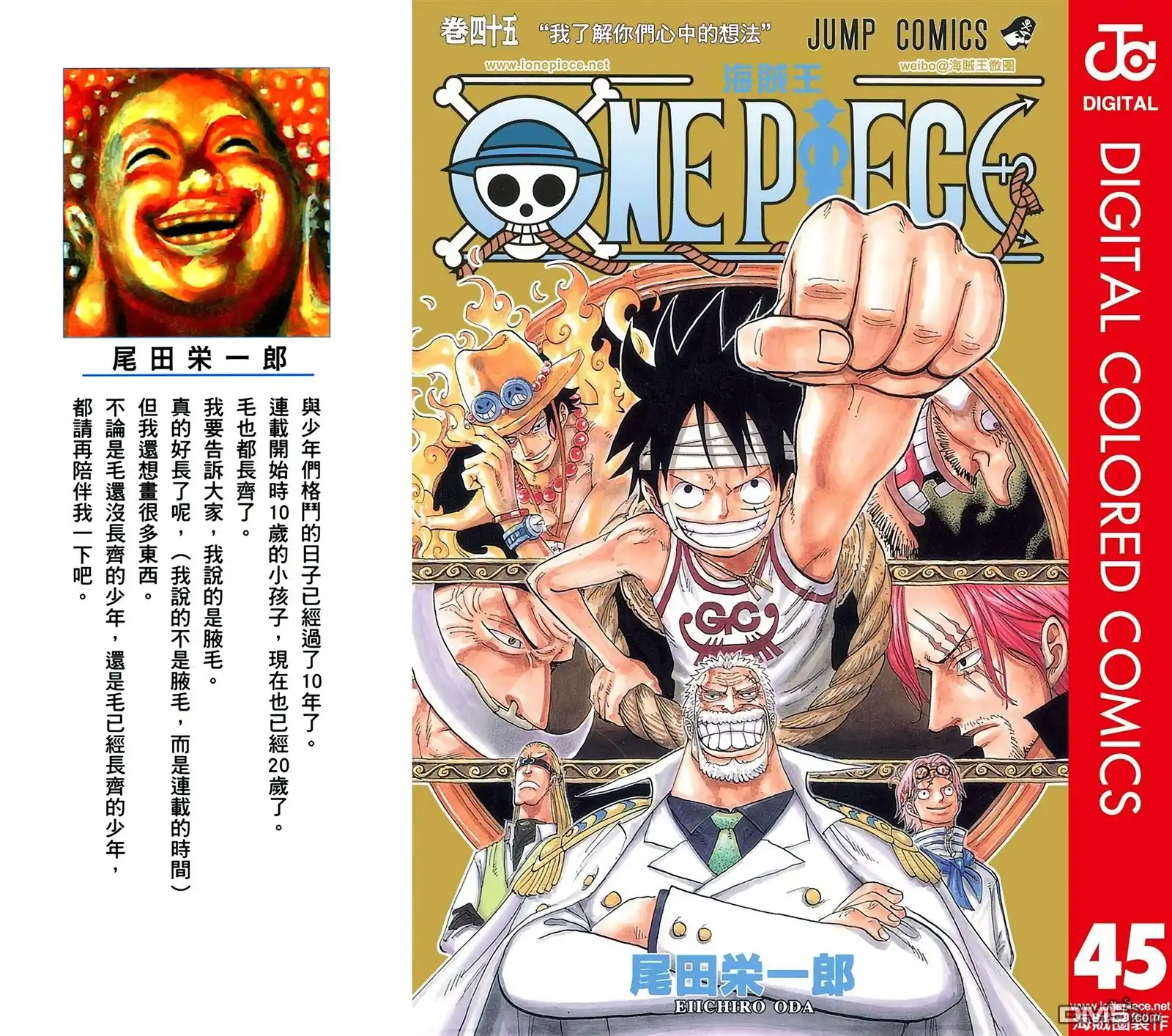 全彩版45卷-海贼王-尾田荣一郎（第1张）