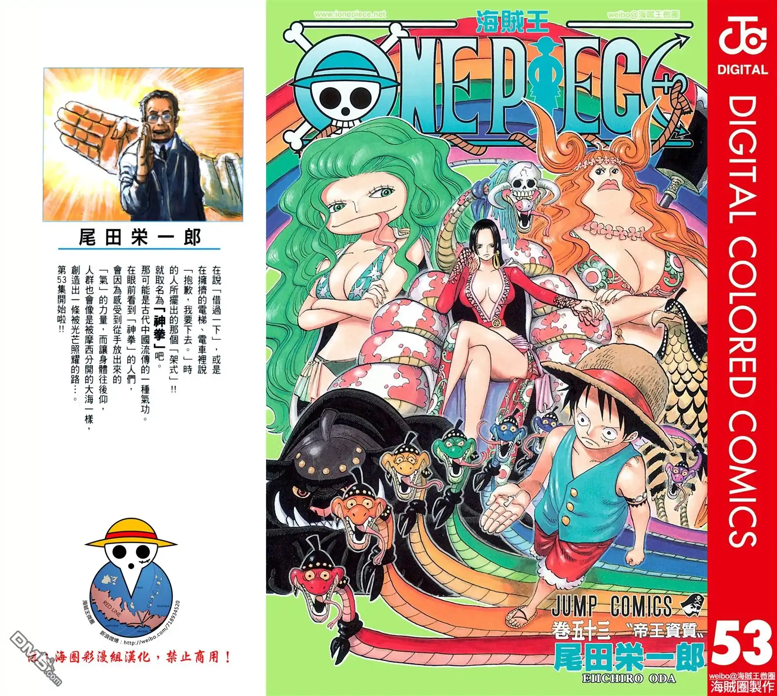 全彩版53卷-海贼王-尾田荣一郎（第2张）