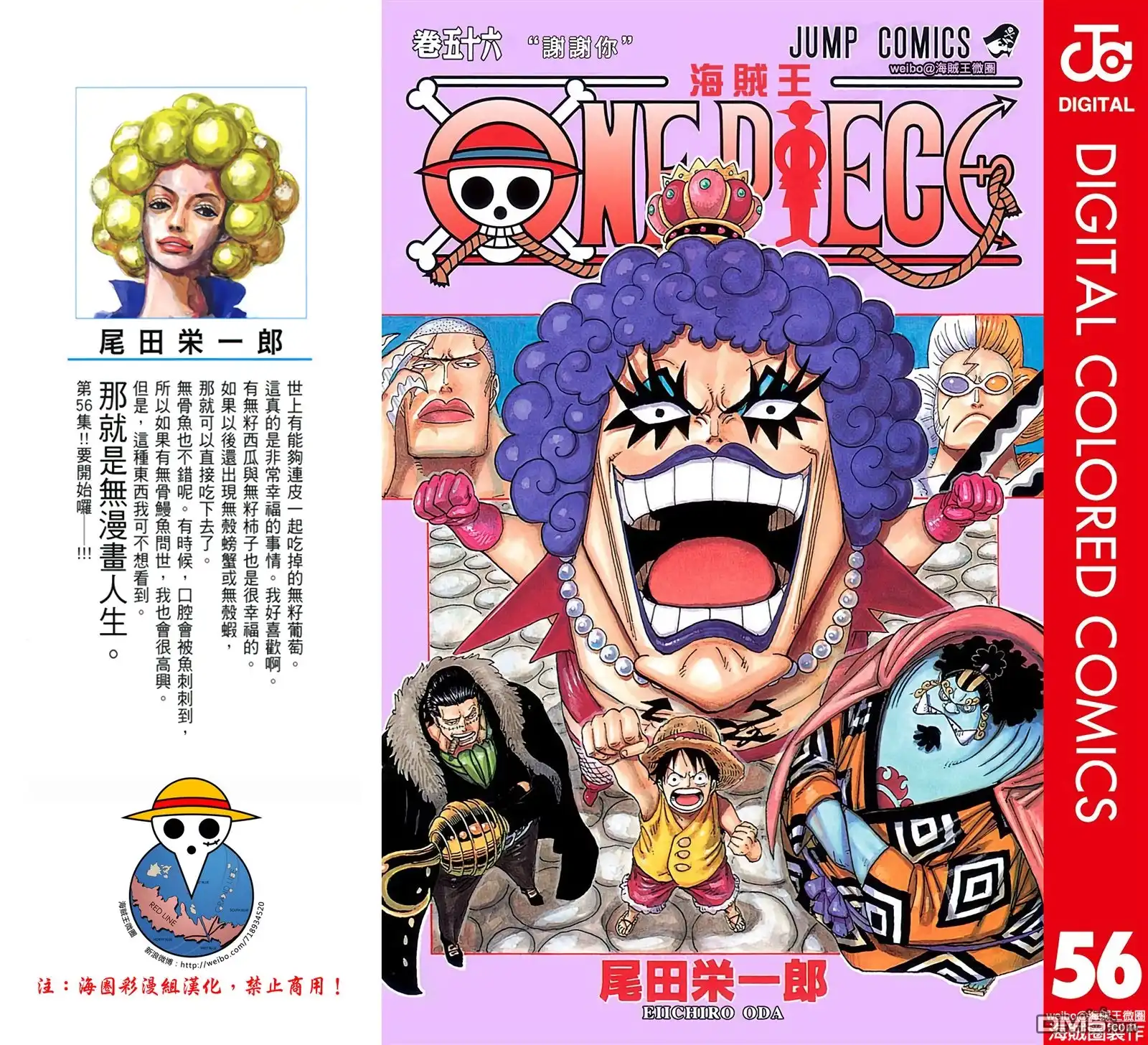 全彩版56卷-海贼王-尾田荣一郎（第2张）