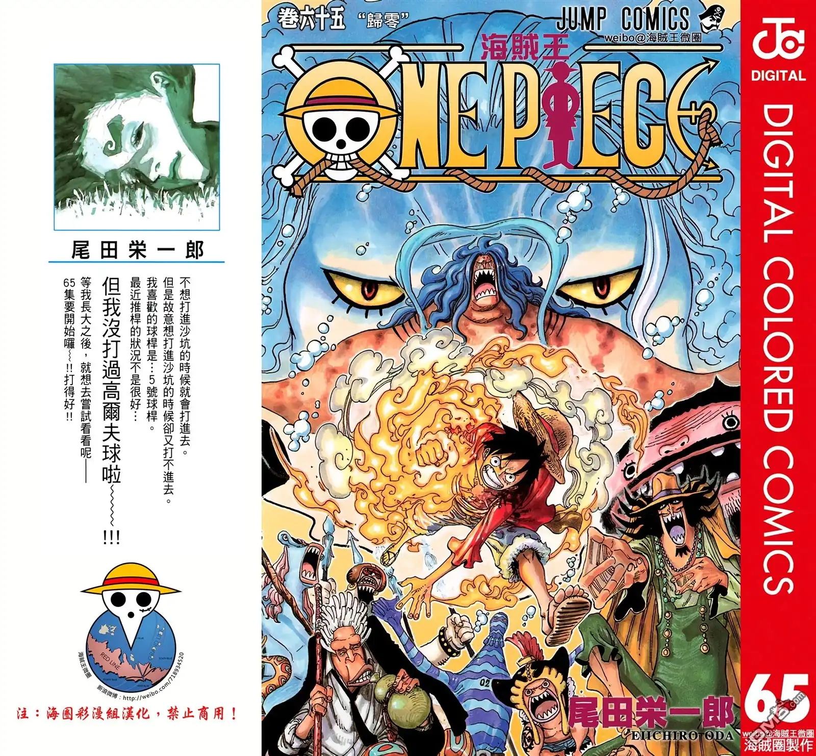 全彩版65卷-海贼王-尾田荣一郎（第2张）