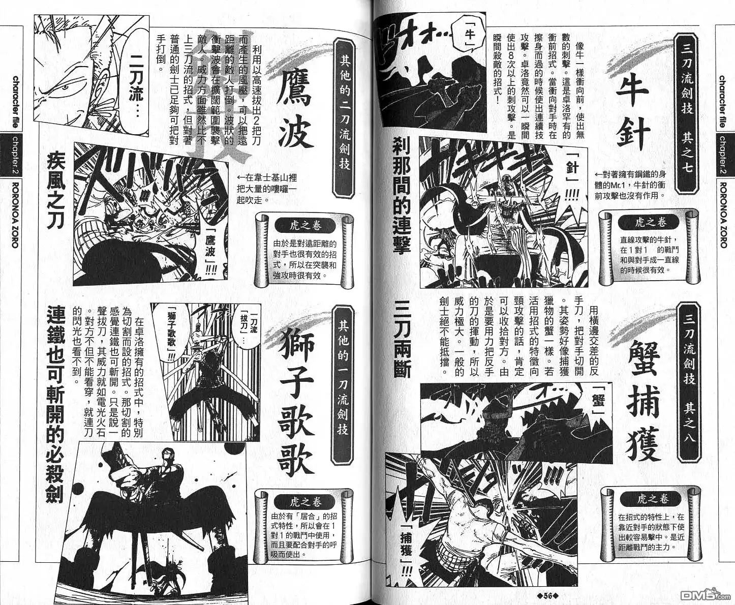 外传：第6话资料设定集Red-海贼王-尾田荣一郎（第31张）