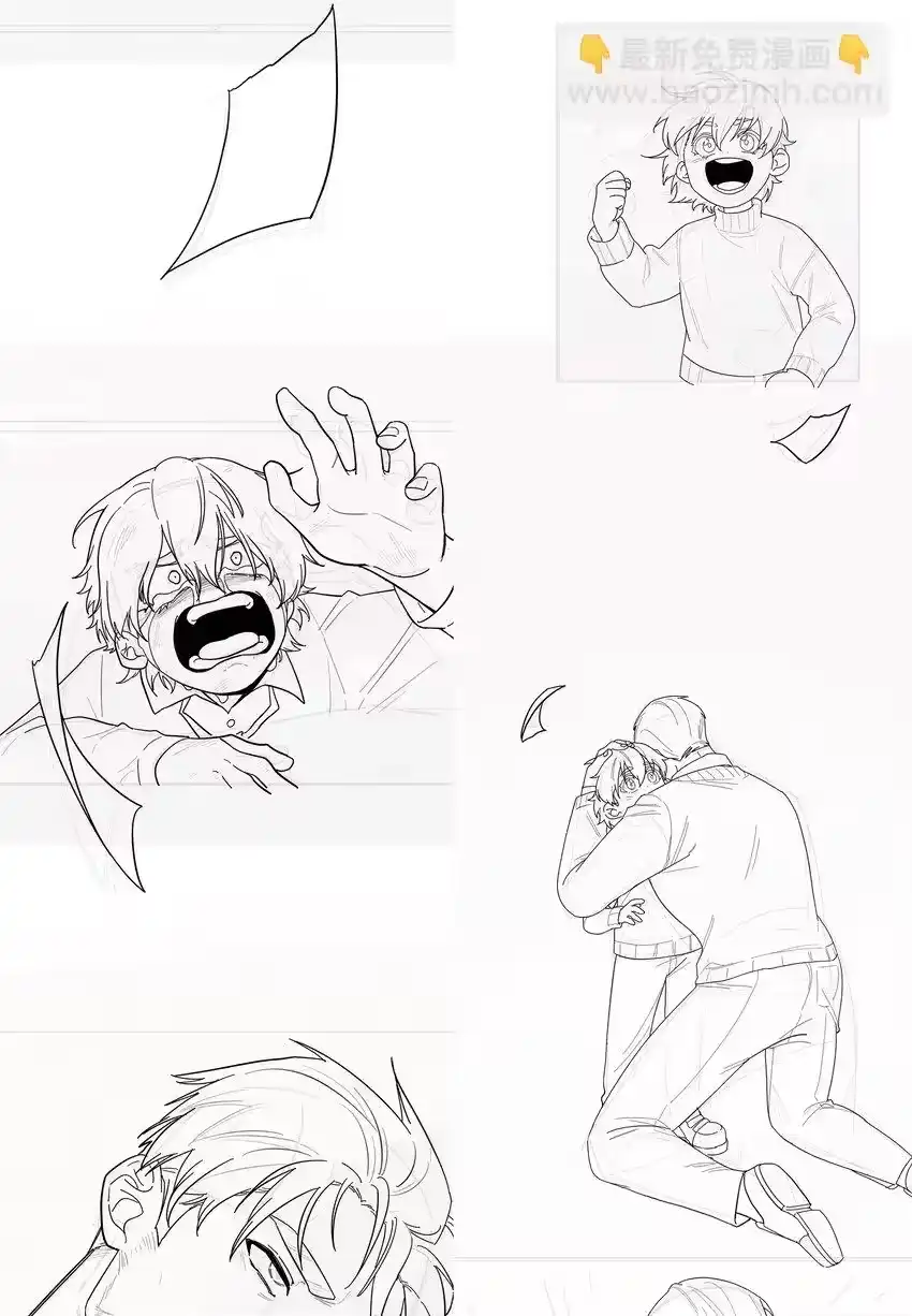 工作流程亍师傅的创作花絮-内有恶犬请小心_h-橘姬社 / 天闻角川 / 作者: 笑亍亍（第18张）