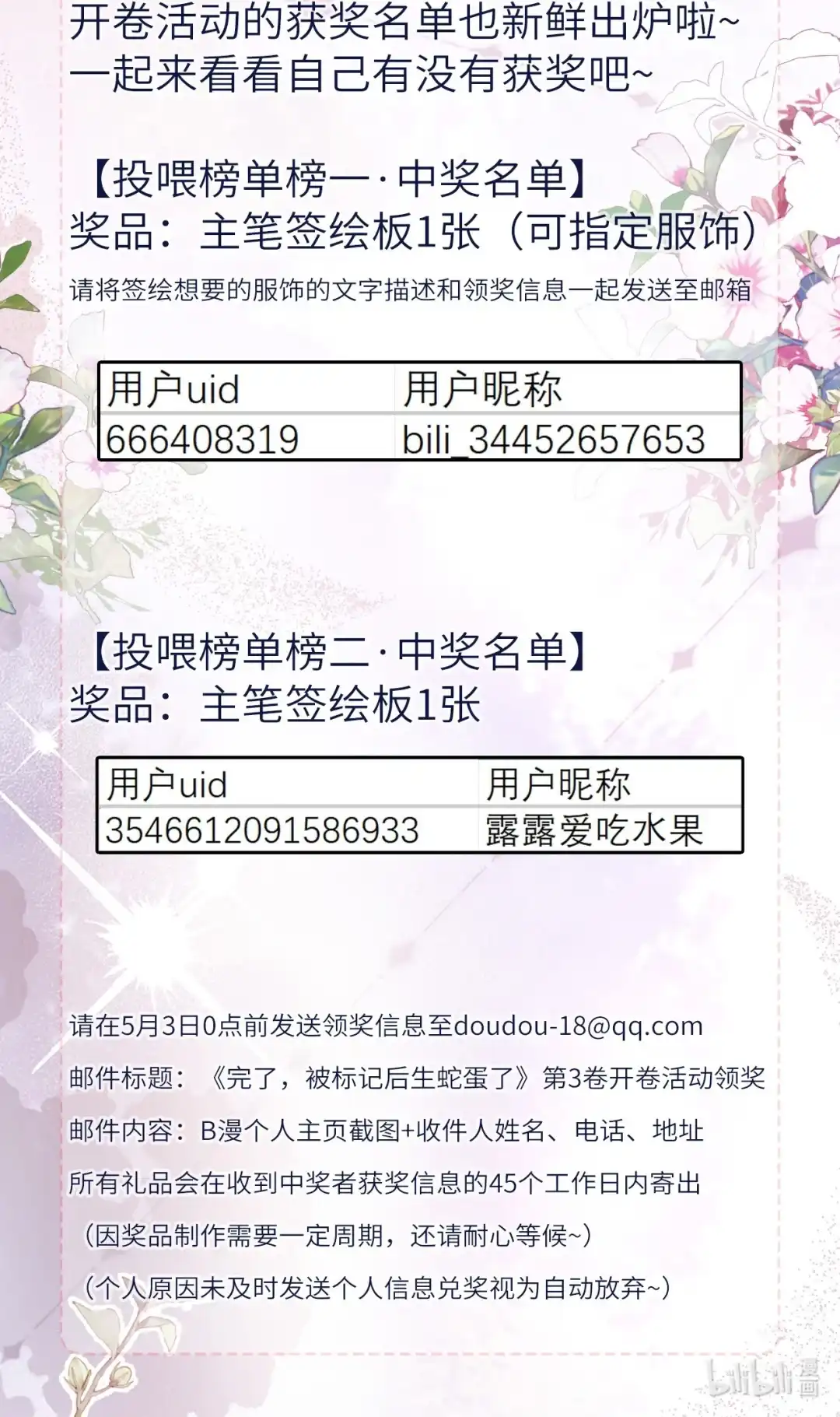 快来领奖啦~-完了，被标记后生蛇蛋了.-一十八社（第1张）