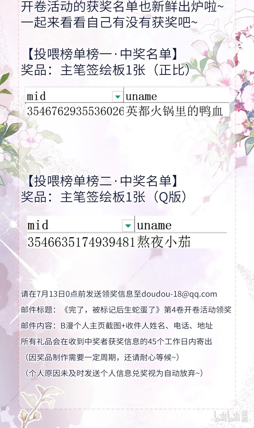 快来领奖吧~-完了，被标记后生蛇蛋了.-一十八社（第1张）