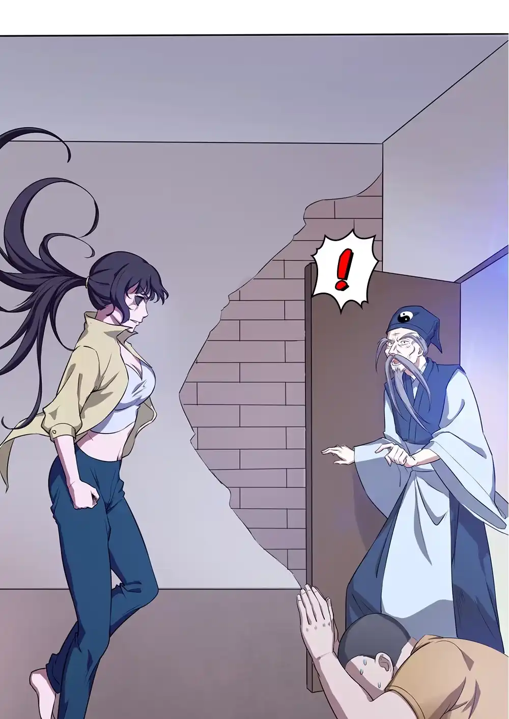 第61话奇怪的盗洞-我的灵界女友们--冬漫社-（第1张）