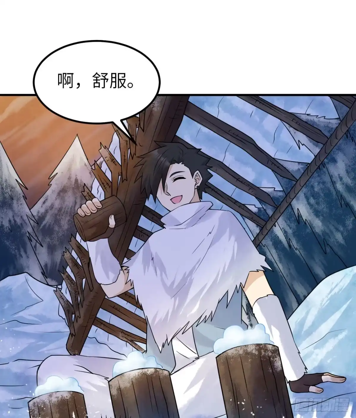 224雪水不能多喝-我和妹子们的荒岛余生-青葶动漫（第1张）