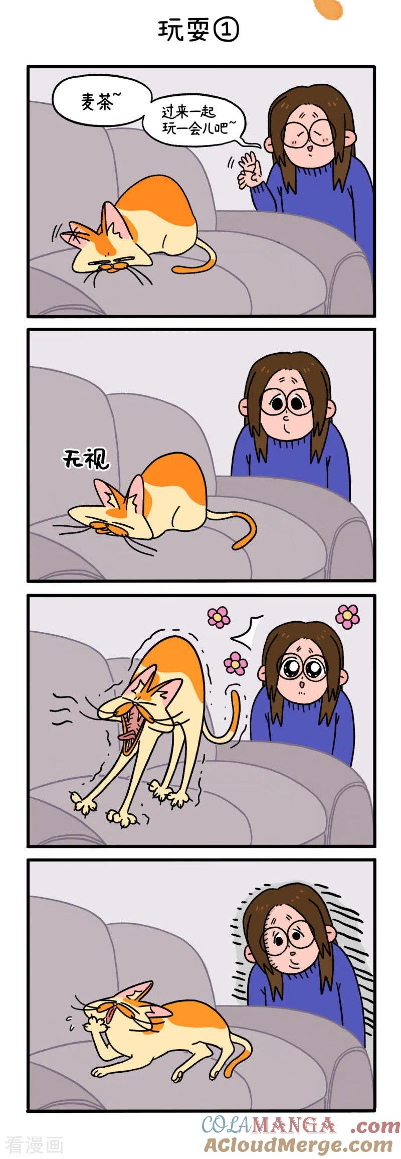 第7话玩耍-阿满和麦茶-新漫画 日胖大海寺（第2张）
