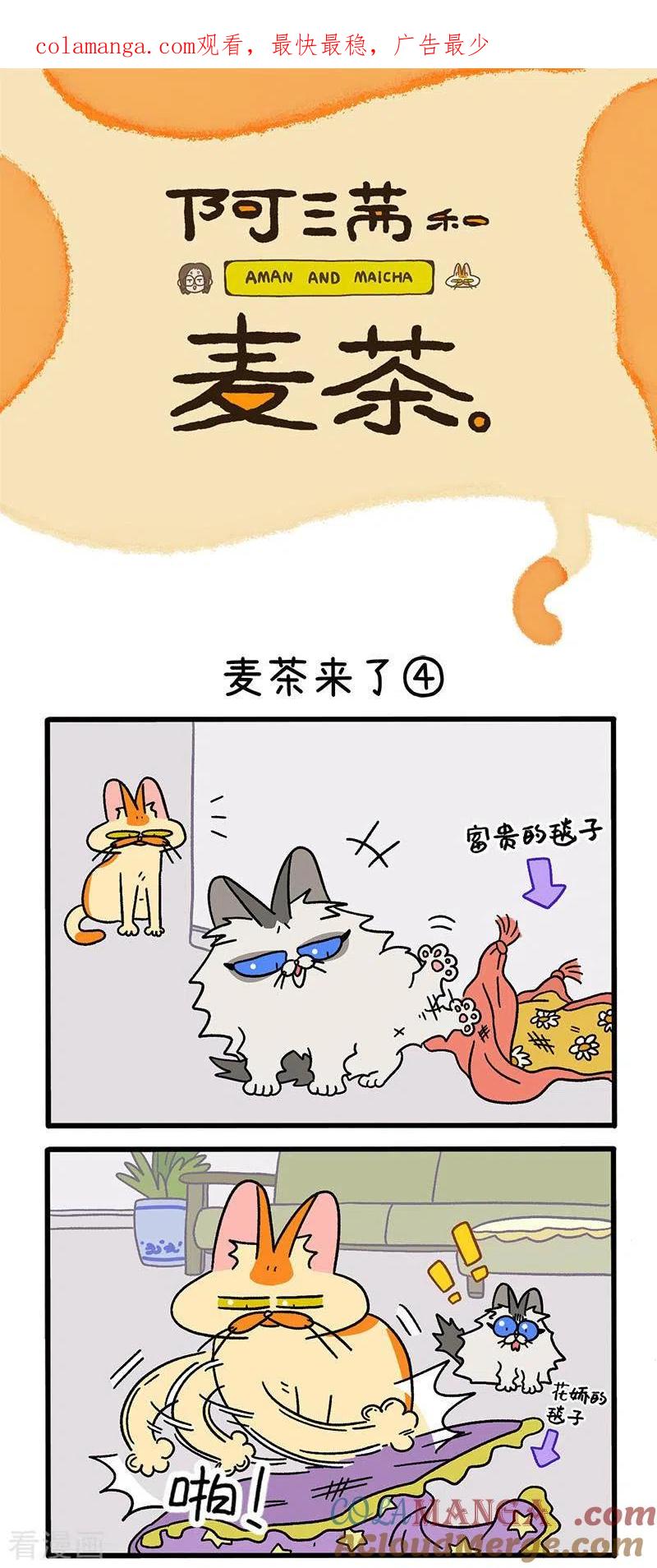 第35话2麦茶来了-阿满和麦茶-新漫画 日胖大海寺（第1张）