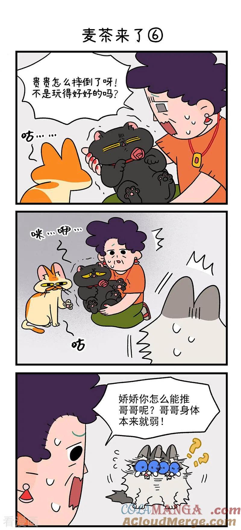 第35话2麦茶来了-阿满和麦茶-新漫画 日胖大海寺（第4张）