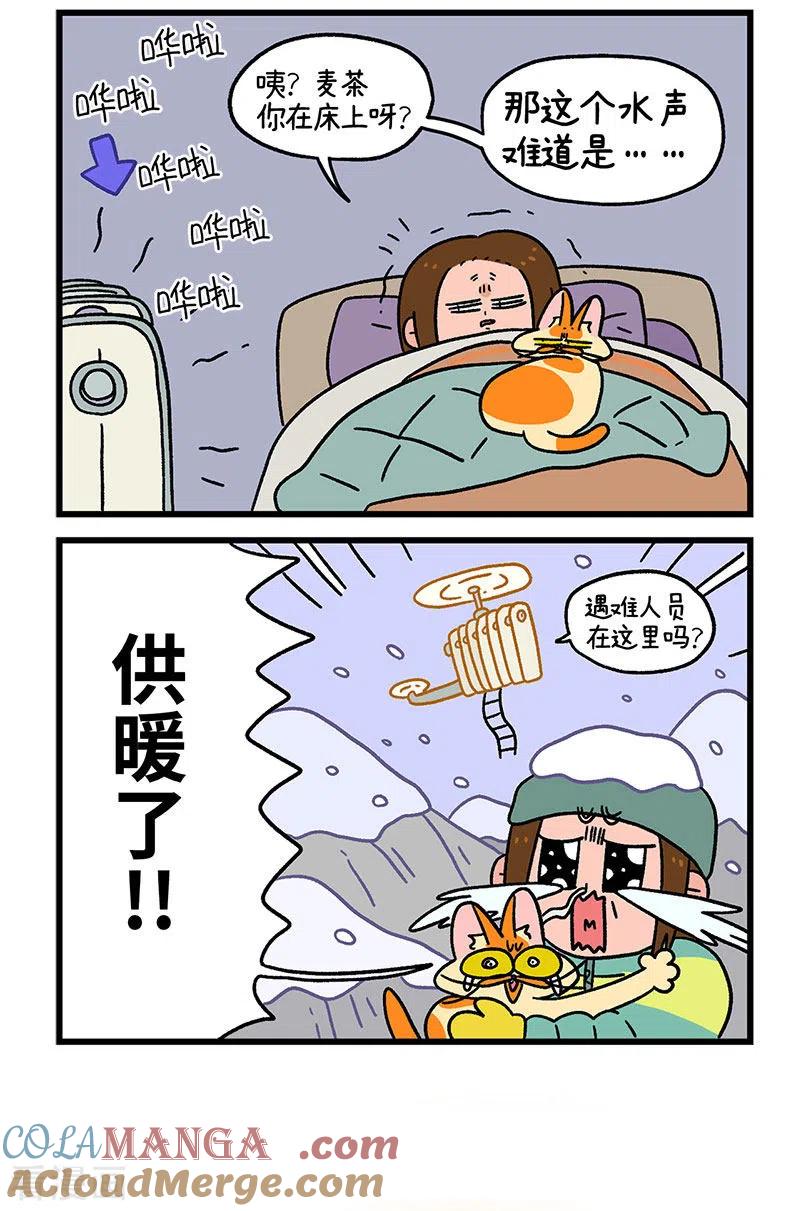 第59话2供暖前的寒冷地狱-阿满和麦茶-新漫画 日胖大海寺（第6张）
