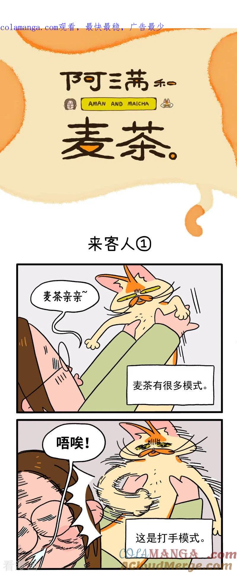 第3话来客人-阿满和麦茶-新漫画 日胖大海寺（第1张）