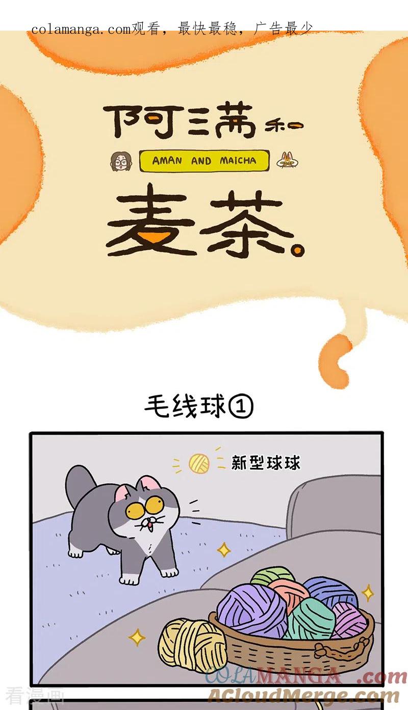 第94话毛线球-阿满和麦茶-新漫画 日胖大海寺（第1张）