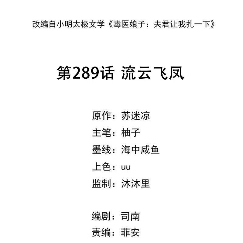 第289话流云飞凤-毒医嫡女-极漫文化（第2张）