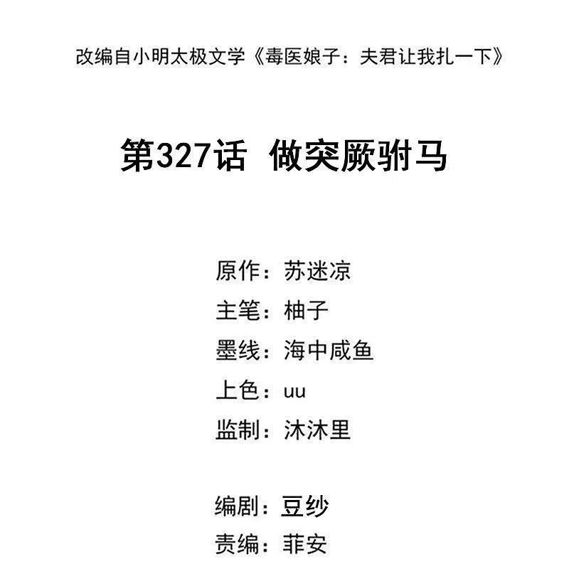 第327话做突厥驸马-毒医嫡女-极漫文化（第2张）