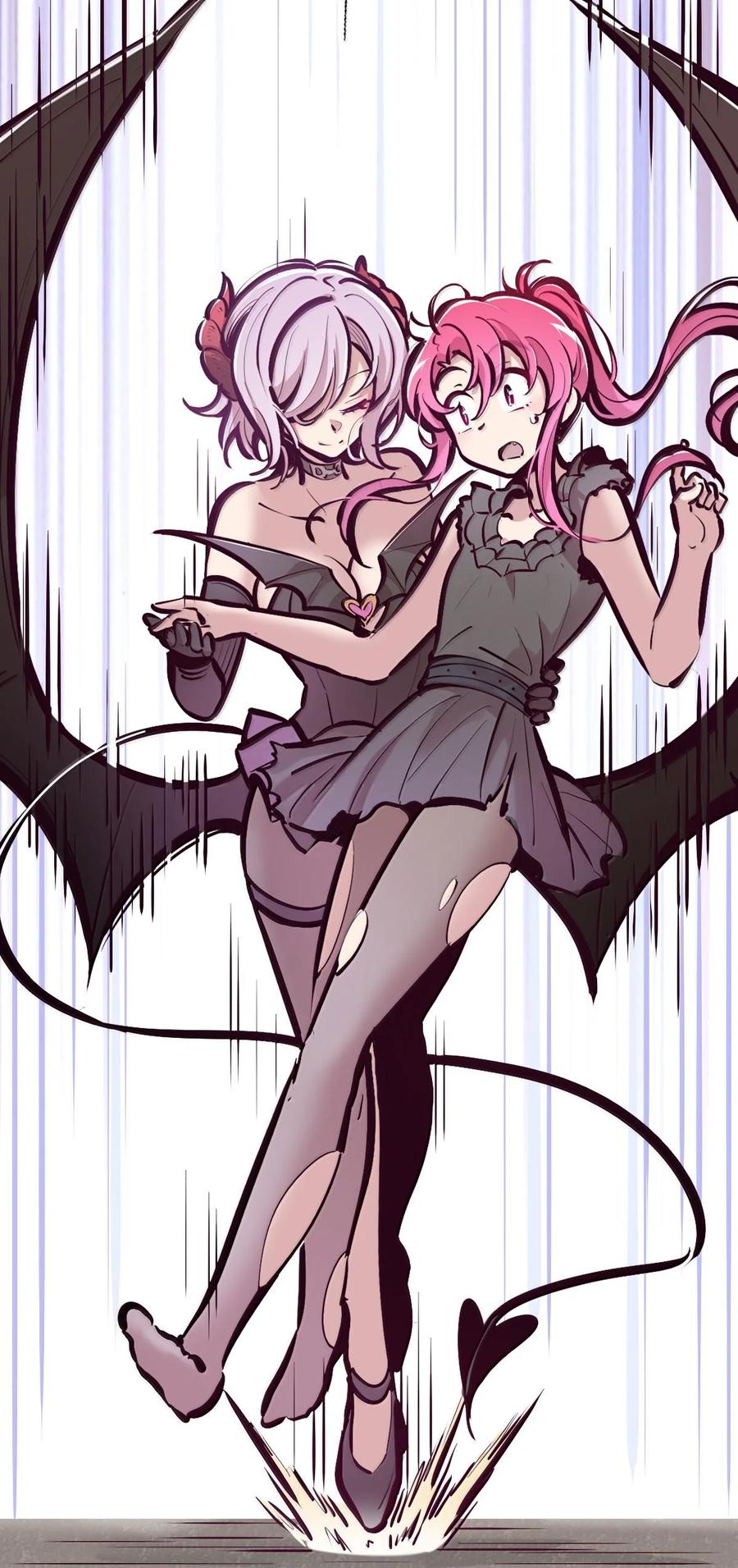 115恶魔天使的孤岛求生记·25-恶魔X天使 不能友好相处-作者: 菲洛猫（第38张）