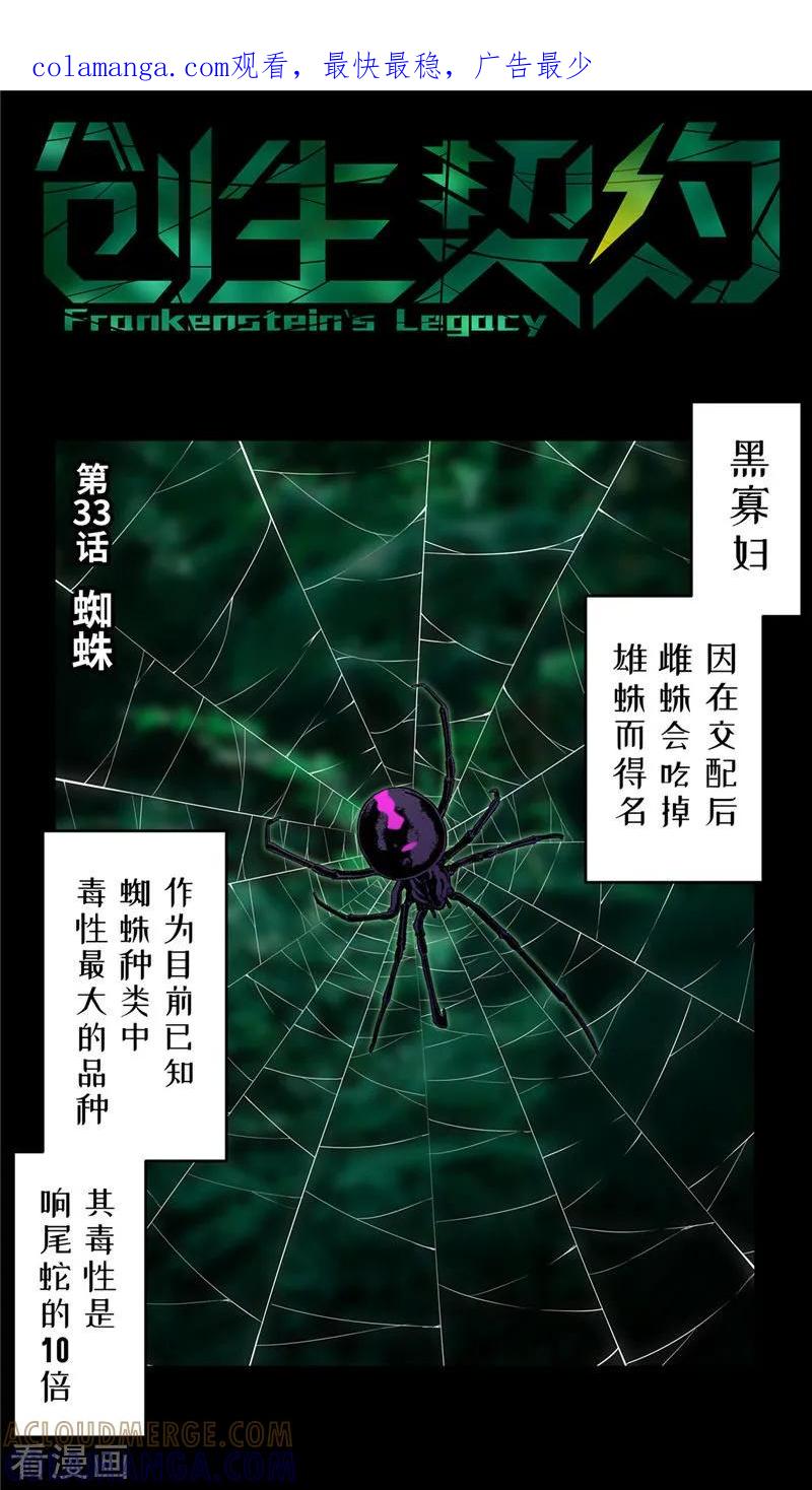 第33话蜘蛛-创生契约-新漫画（第1张）