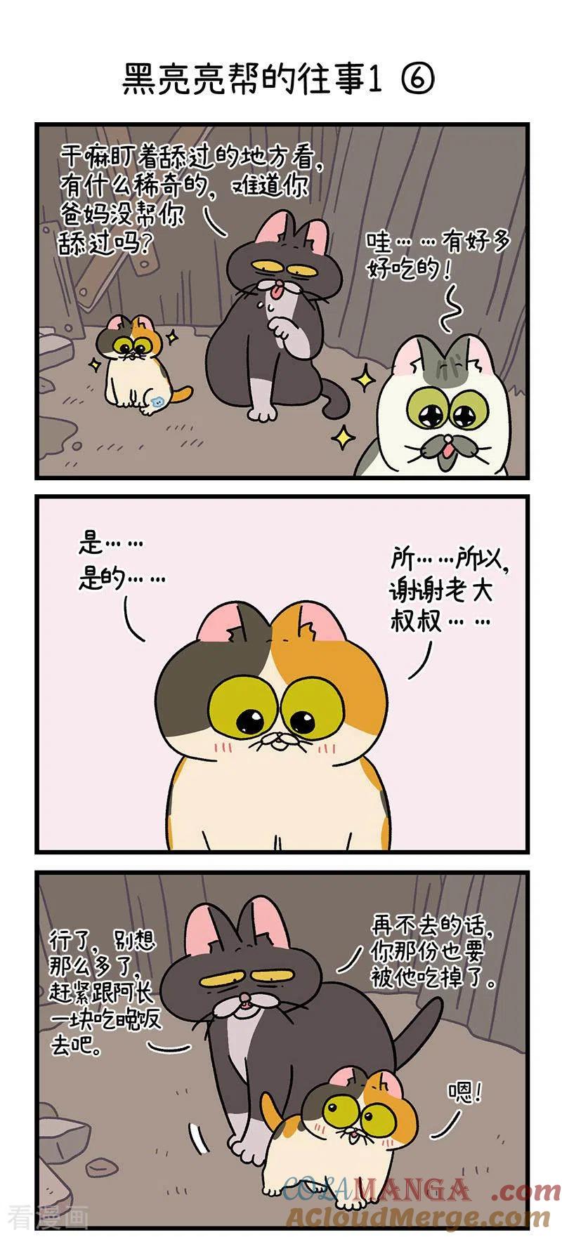 番外8下黑亮亮帮的往事-阿满和麦茶-新漫画 日胖大海寺（第4张）