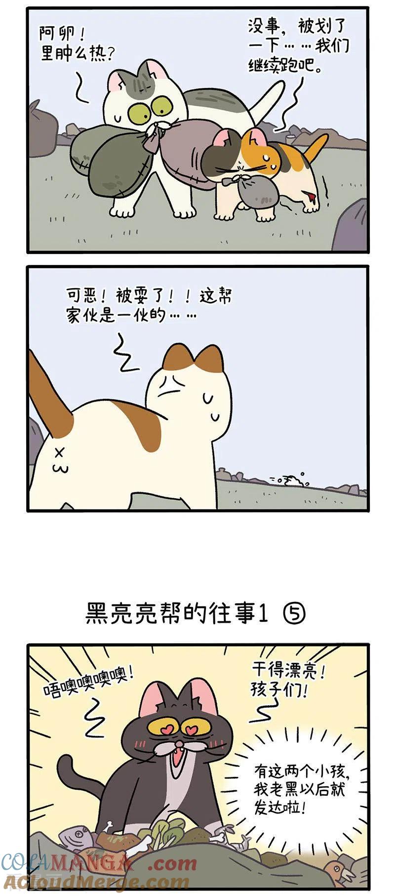 番外8下黑亮亮帮的往事-阿满和麦茶-新漫画 日胖大海寺（第2张）