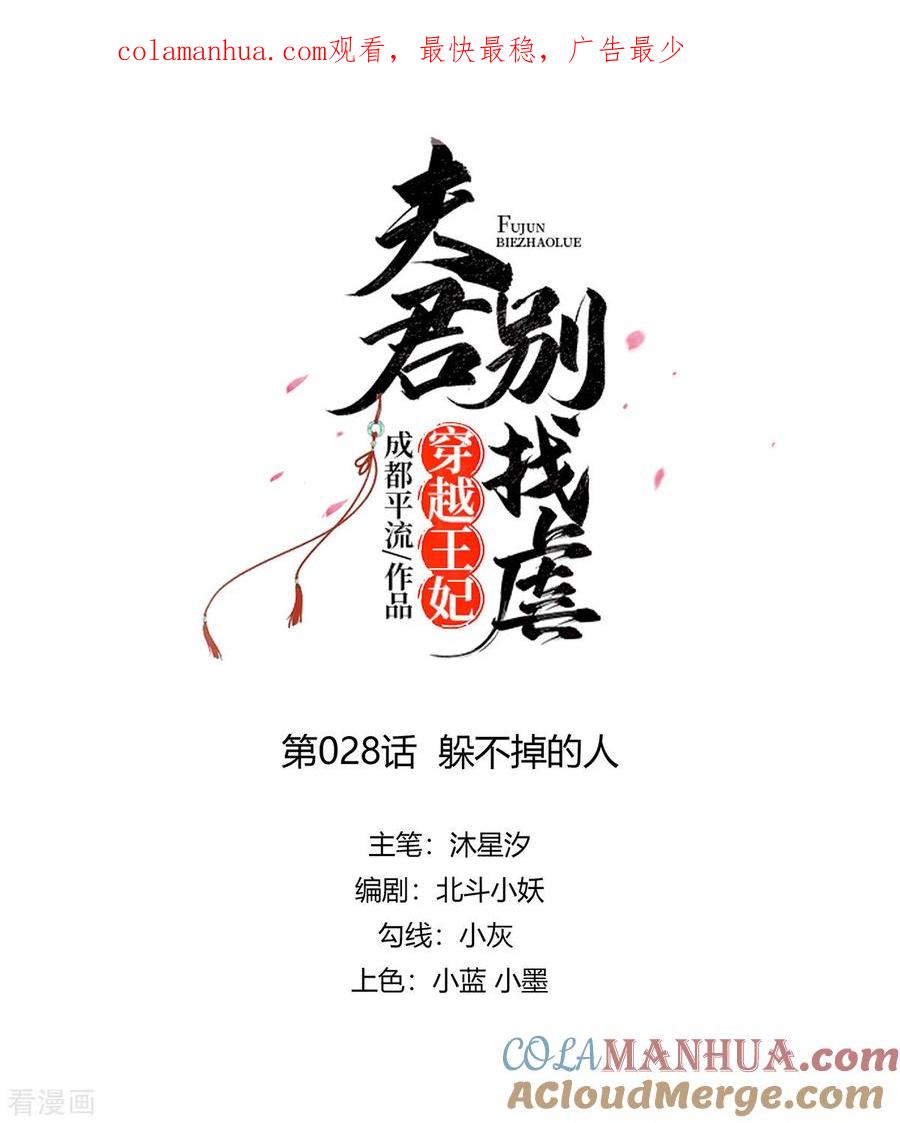 第28话躲不掉的人-穿越王妃，夫君别找虐-成都平流（第1张）