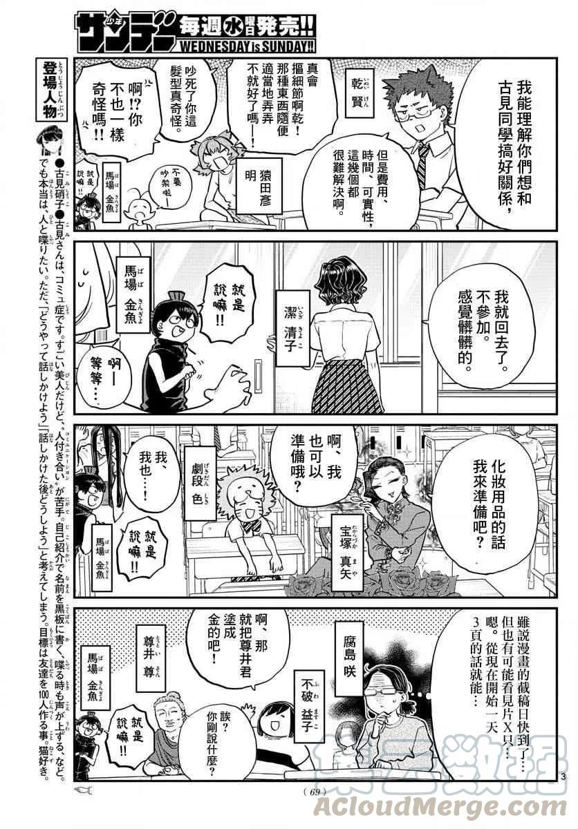 1882年级1班联欢会-古见同学有交流障碍症-ODA TOMOHITO,小学馆（第3张）