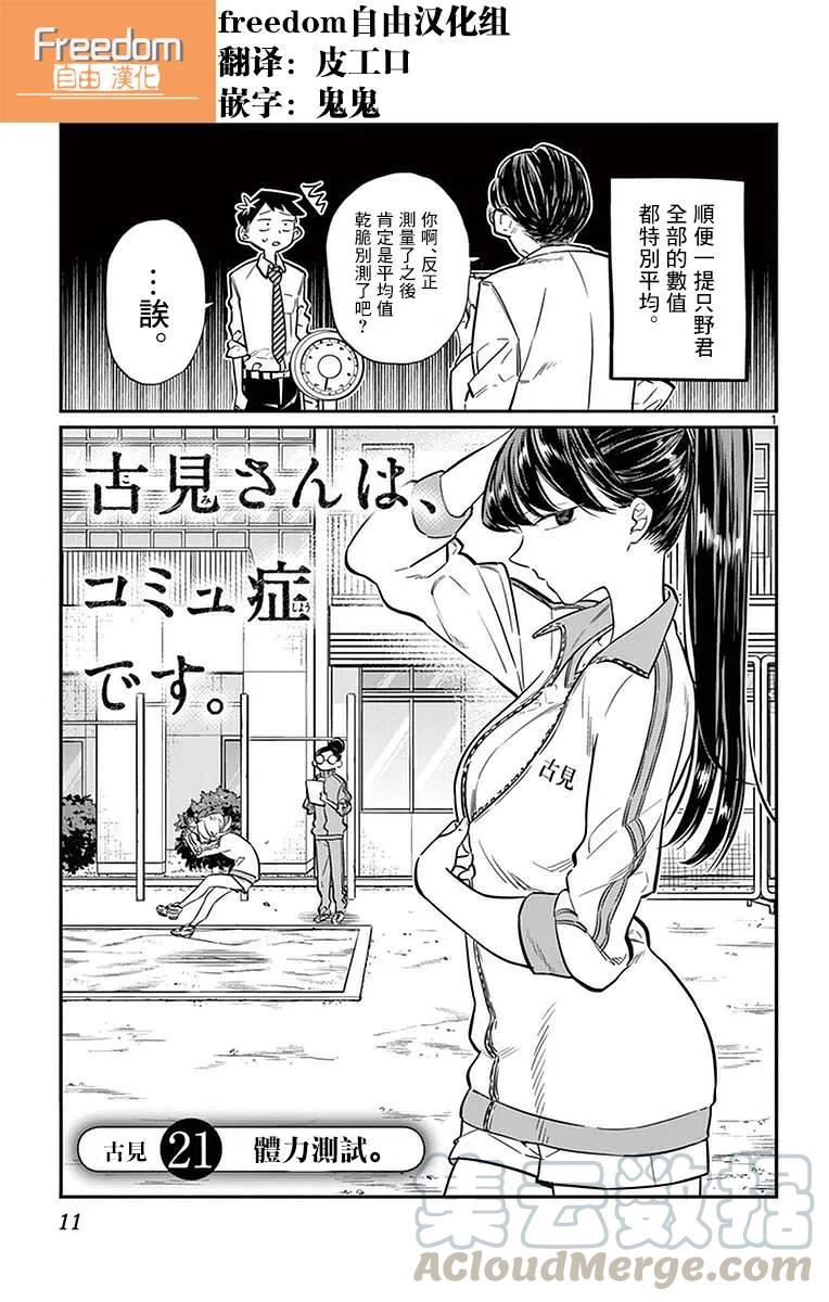21体力测试-古见同学有交流障碍症-ODA TOMOHITO,小学馆（第1张）