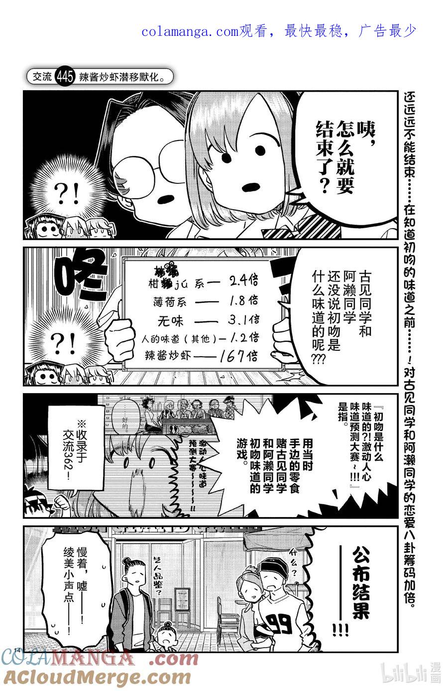 445辣酱炒虾潜移默化。-古见同学有交流障碍症-ODA TOMOHITO,小学馆（第1张）