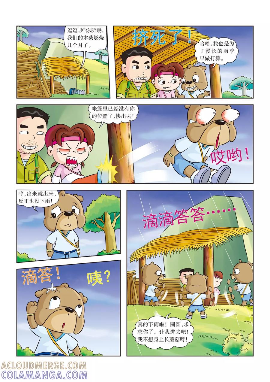 第14话第一场雨-虹猫蓝兔漫画科学探险之南非草原历险记-虹猫蓝兔（第5张）