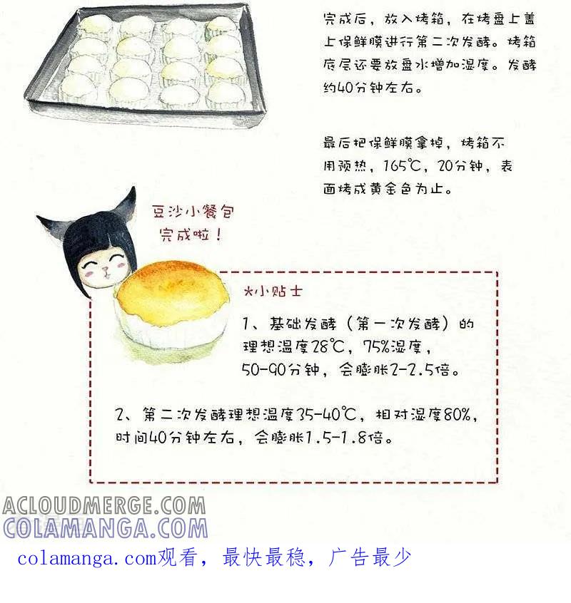第21话豆沙小餐包-翎子的吃货部落-翎沙华（第2张）