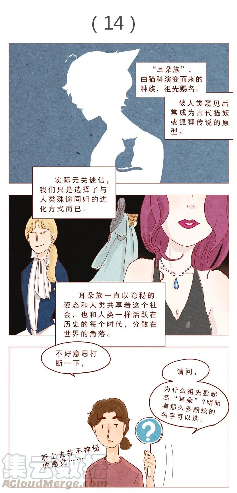 第14话“耳朵族”-喂，看见耳朵啦-特雷西胡,漫漫漫画（第1张）