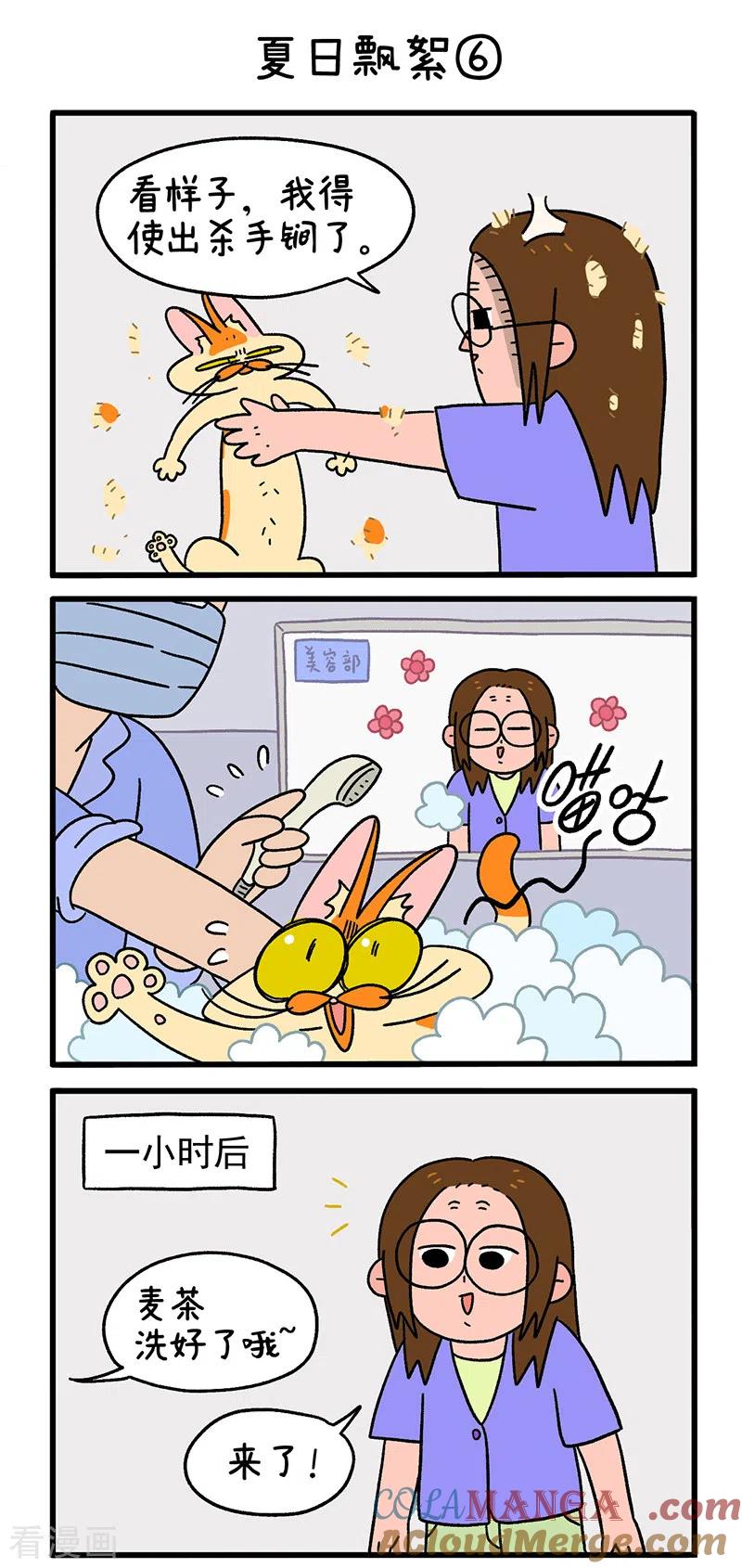 第24话2夏日飘絮-阿满和麦茶-新漫画 日胖大海寺（第4张）