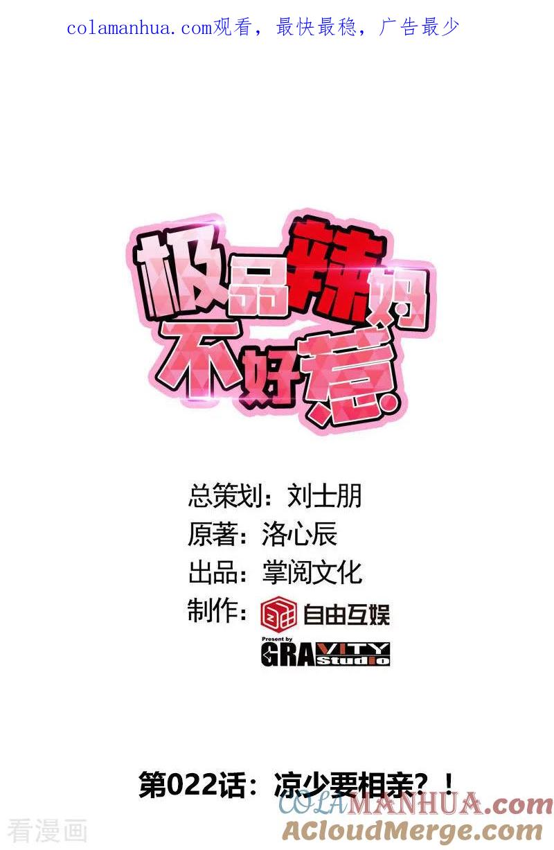 第22话凉少要相亲？！-极品辣妈不好惹-掌阅（第1张）