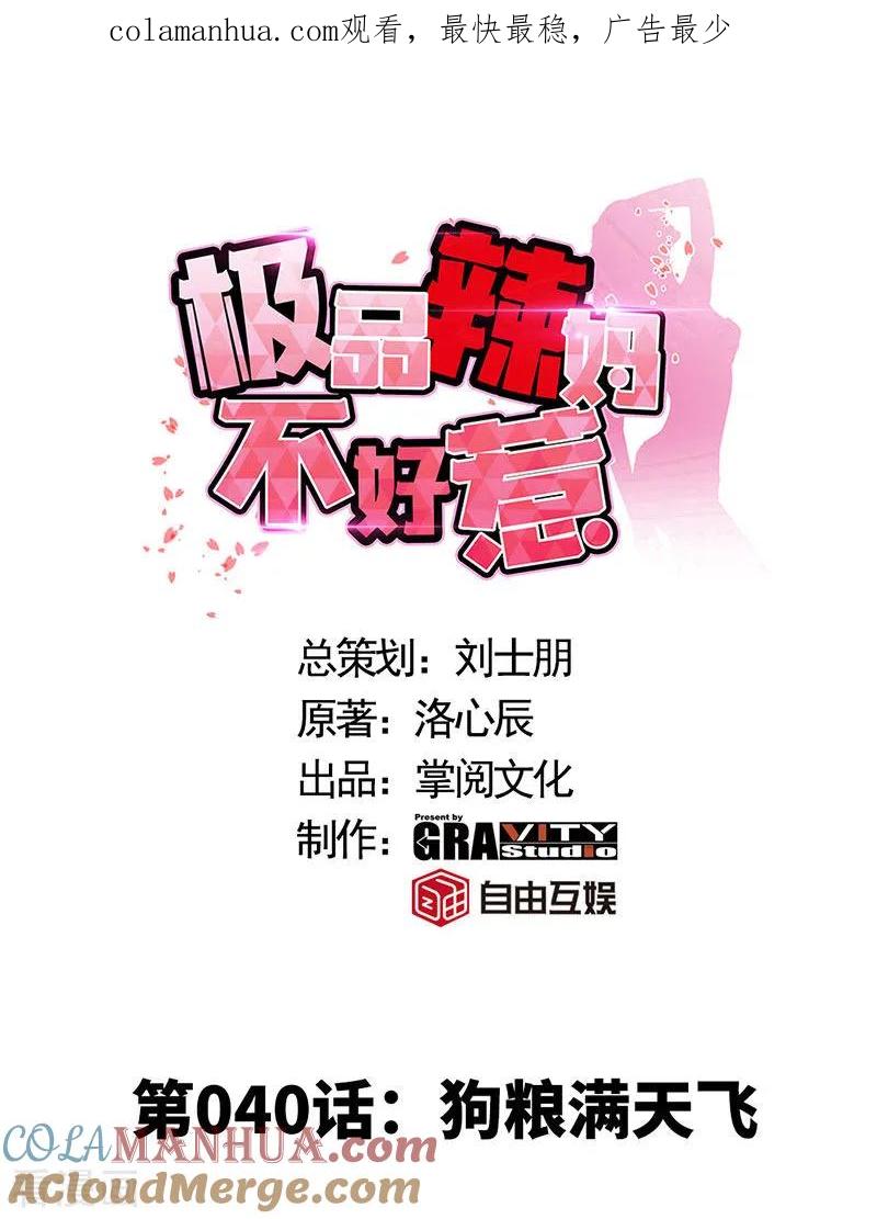 第40话狗粮满天飞-极品辣妈不好惹-掌阅（第1张）