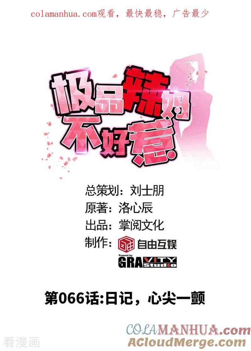 第66话日记，心尖一颤-极品辣妈不好惹-掌阅（第1张）