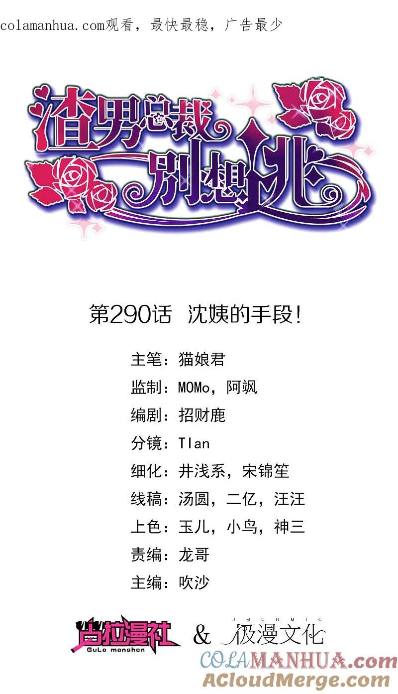 第290话沈姨的手段！-渣男总裁别想逃-极漫文化（第1张）