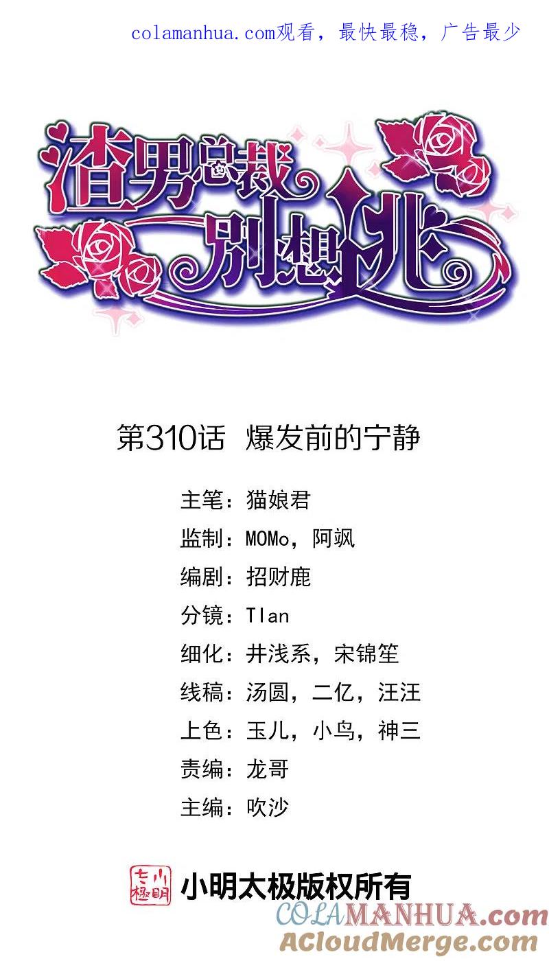 第310话爆发前的宁静-渣男总裁别想逃-极漫文化（第1张）