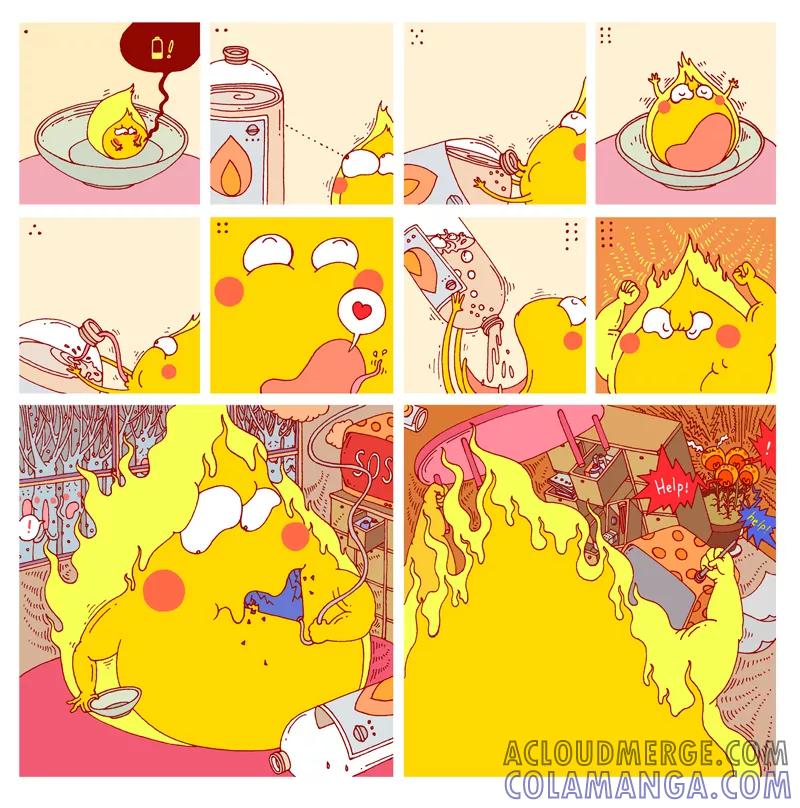 第76话-卷卷四格漫画-卷卷（第2张）