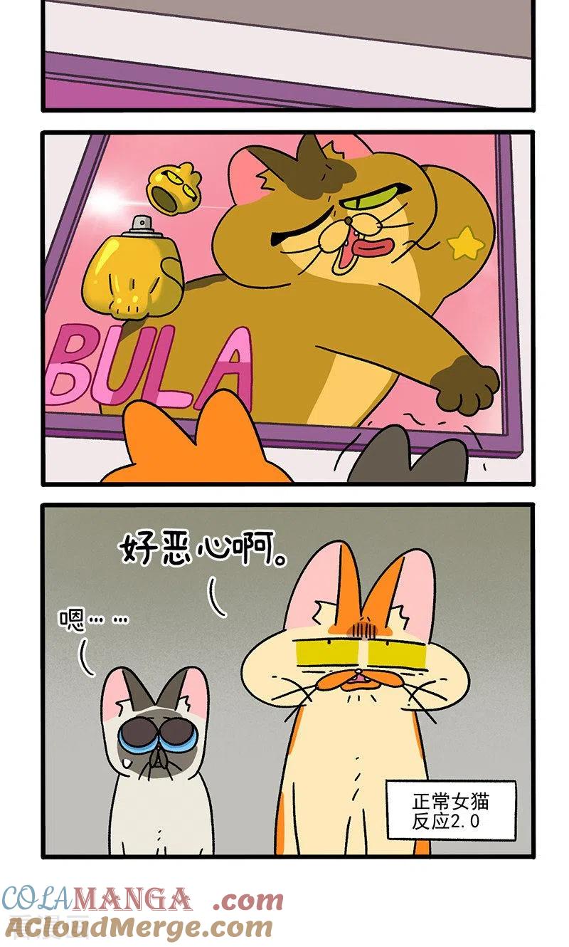 第68话2走廊尽头的恐怖雄性-阿满和麦茶-新漫画 日胖大海寺（第4张）