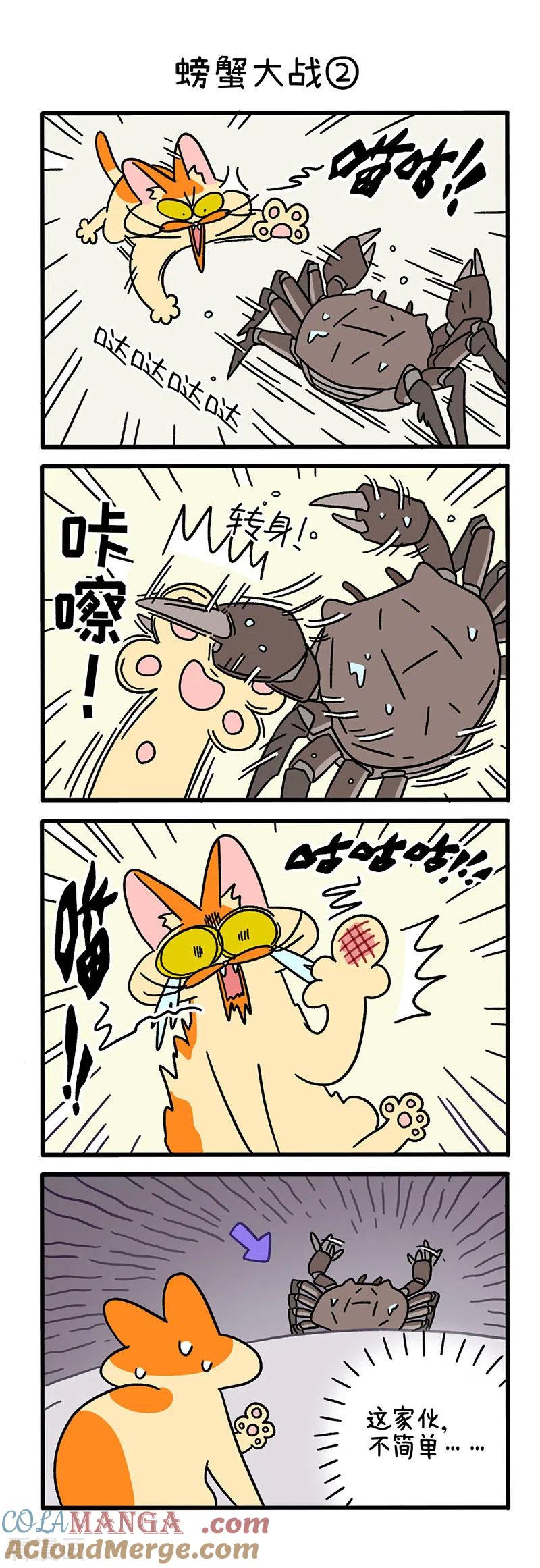 第58话螃蟹大战-阿满和麦茶-新漫画 日胖大海寺（第3张）